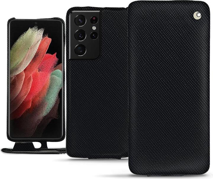 Actual product image Noreve Leather cover vertical (Samsung Galaxy S21 Ultra)