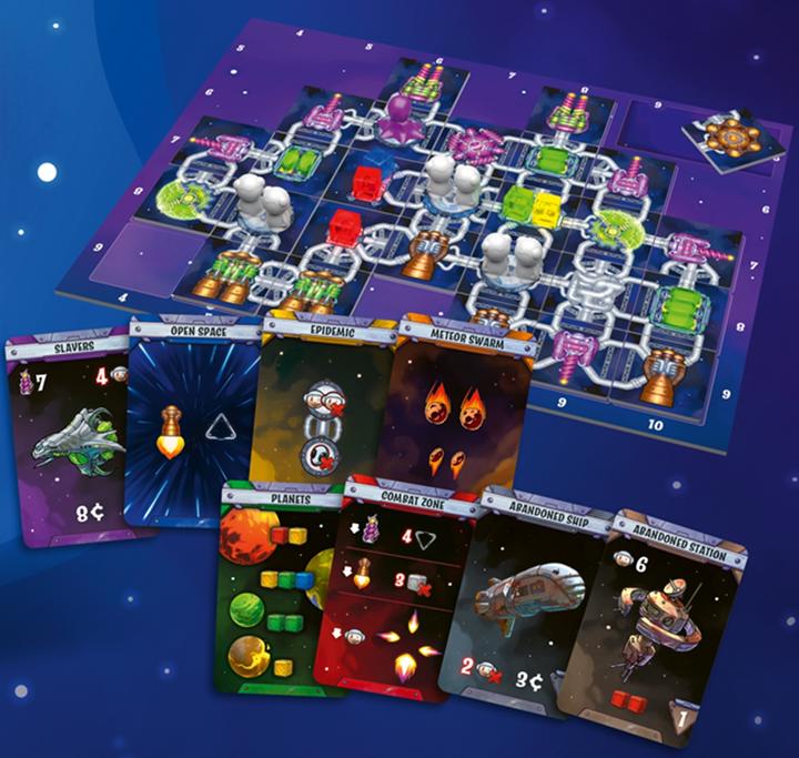 Actual product image Czech games edition Galaxy Trucker 2nd Edition (German)