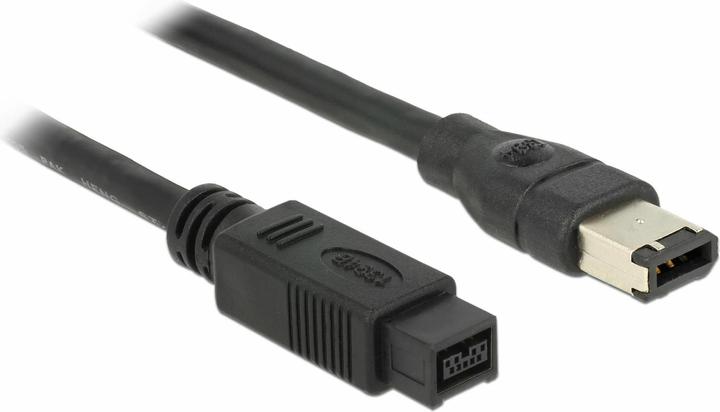 Immagine prodotto Delock Cavo FireWire 400Mbps 9Pin-6Pin 3 m (3 m, FireWire)