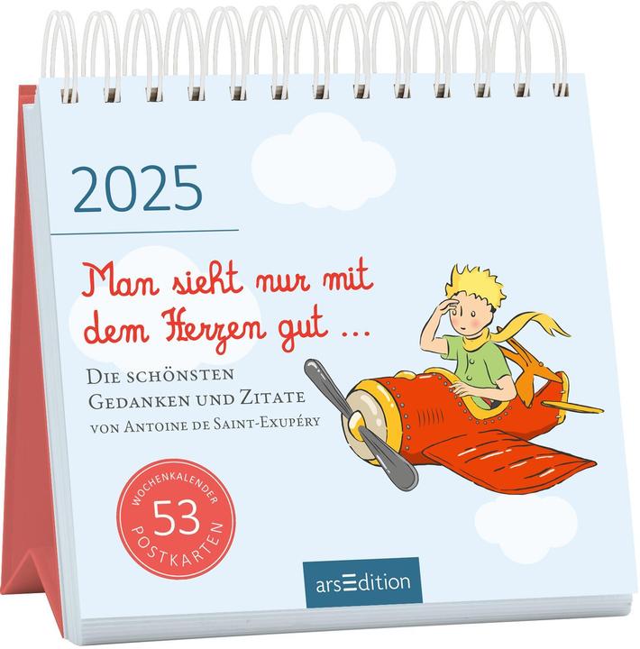 Image du produit Calendrier Postal Petit Prince (17 x 17 cm, Allemand)