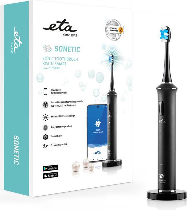 Immagine prodotto ETA 770790000 Spazzolino elettrico per adulti (Spazzolino sonico)