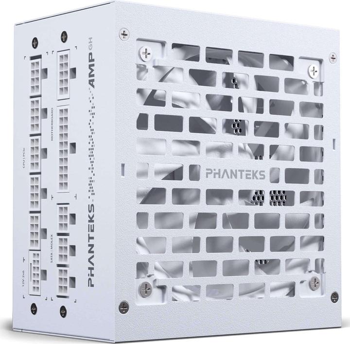 Image du produit Phanteks AMP GH 750W 80 PLUS Gold Alimentation, PCIe 5.1, ATX 3.1 - 750 Watt, blanc (750 W)