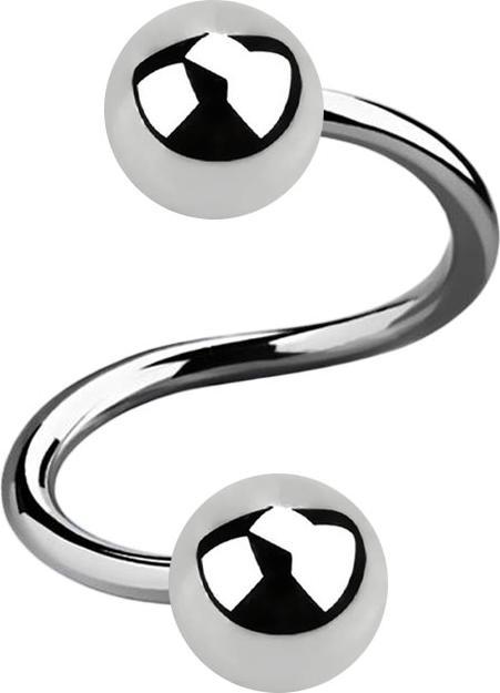 Image du produit Star Piercing Bague argent brossé (Acier chirurgical 316L, sans laiton)
