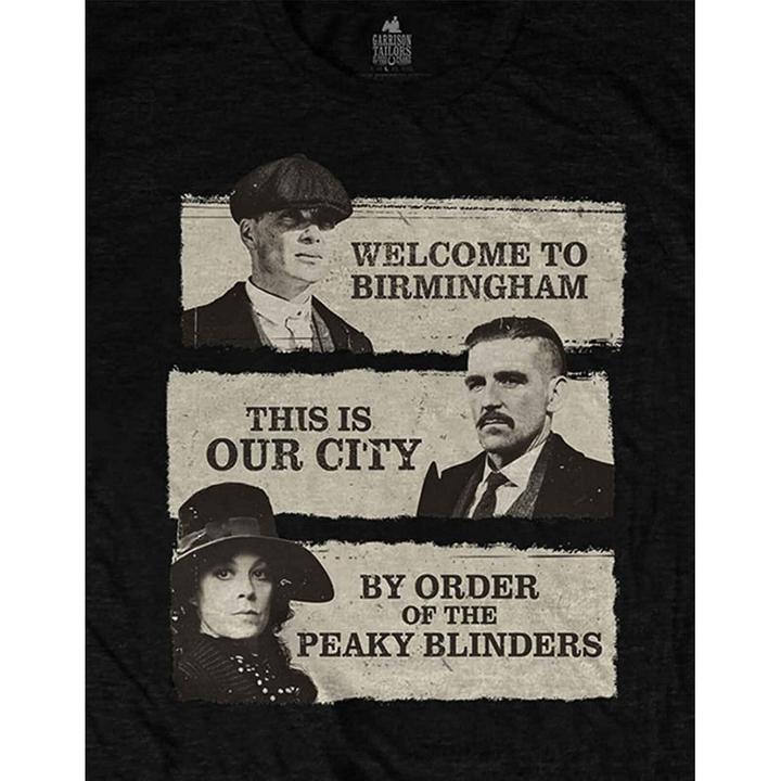 Image du produit Peaky Blinders - T-shirt THIS IS OUR CITY - Adulte (M)