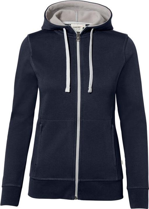 Image du produit Hakro Veste à capuche femme Bonded encre/argent, M (M)