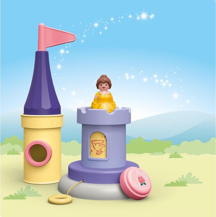 Produktbild Playmobil 1.2.3 & Disney: Belles Spielturm (71458, Playmobil Junior)