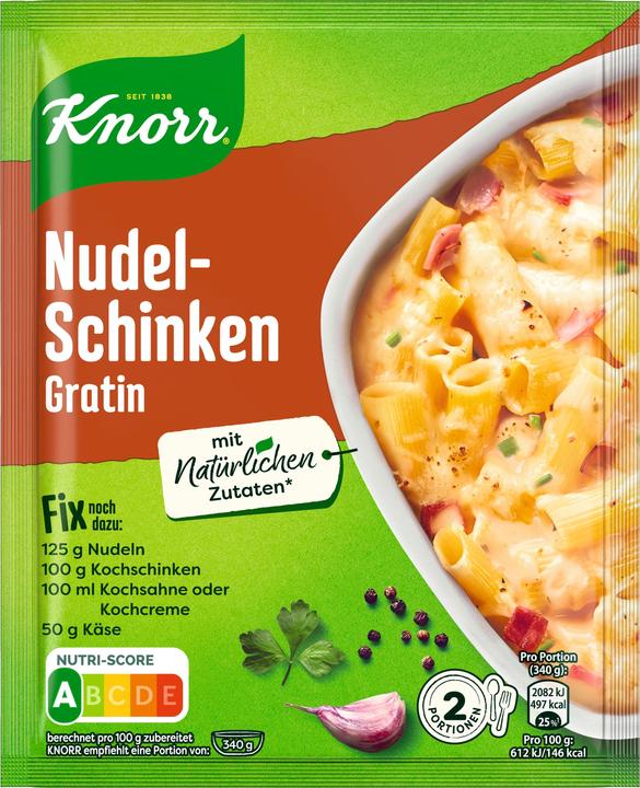 Knorr Fix Gratin de pâtes et jambon (32 g)