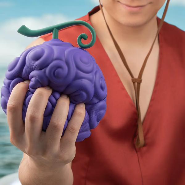 Actual product image Cinereplicas One Piece Squishy Anti-Stress-Figur Gum-gum Fruit
