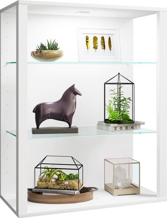 Actual product image VCM Wood Glass Stand Display Case Glasol LW (90 x 70 x 35 cm)