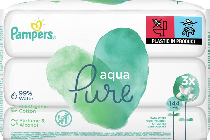Pampers Aqua Pure (144 Piece)