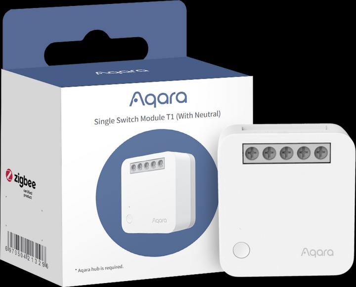 Actual product image Aqara Single switch module T1 (with neutral conductor) (HomeKit)