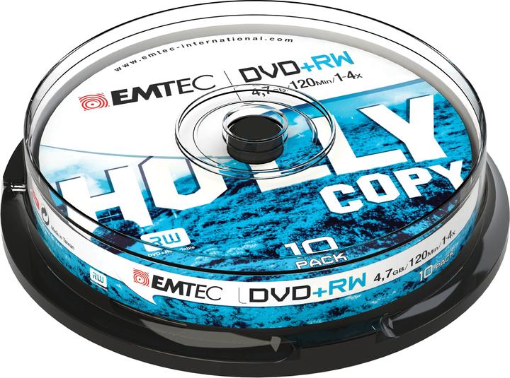 Produktbild Emtec DVD+RW 1 - 4x, 10 (10 x)