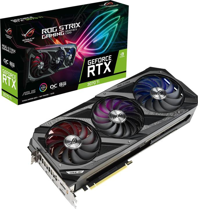 Actual product image ASUS GeForce ROG STRIX RTX 3070 Ti GAMING (8 GB)