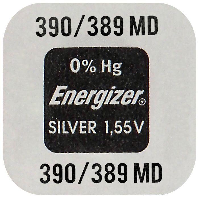 Actual product image Energizer 390/389 (SR1130) - 10 Uhrenbatterien (10 pcs., SR54, 90 mAh)