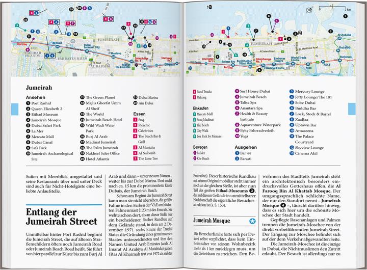 Actual product image Reise-Taschenbuch Reiseführer Dubai (German, Gerhard Heck, 2024)