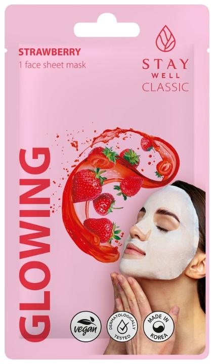 Stay Well Classic sheet mask - STRAWBERRY Glowing