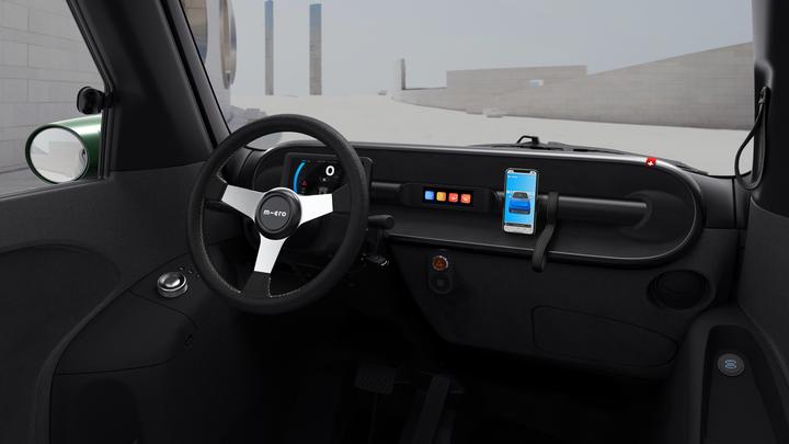 Immagine prodotto Microlino Verde Londra a lungo raggio Cool & Connect (Elettrico / Benzina Ibrido, 17 CV)