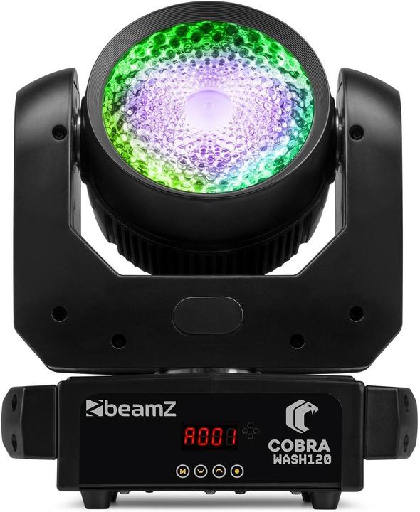 Actual product image BeamZ Cobra Wash 120, Type: Moving Head, Illuminant: LED (Single)