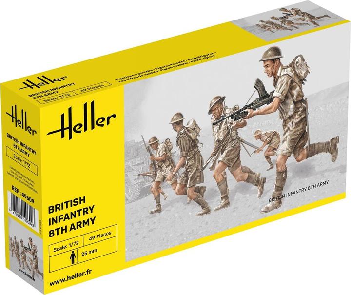 Produktbild Heller Britische Infanterie 8. Armee