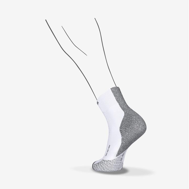 Image du produit Kiprun Chaussettes de running run900 fines mid blanches (43, 44)
