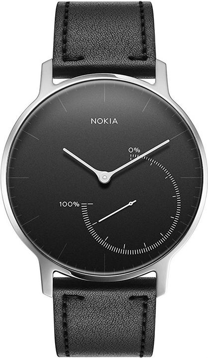 Actual product image Withings Steel HR Bracelet (20 mm, Leather, Steel HR 40 mm, Spigot width 20 mm)