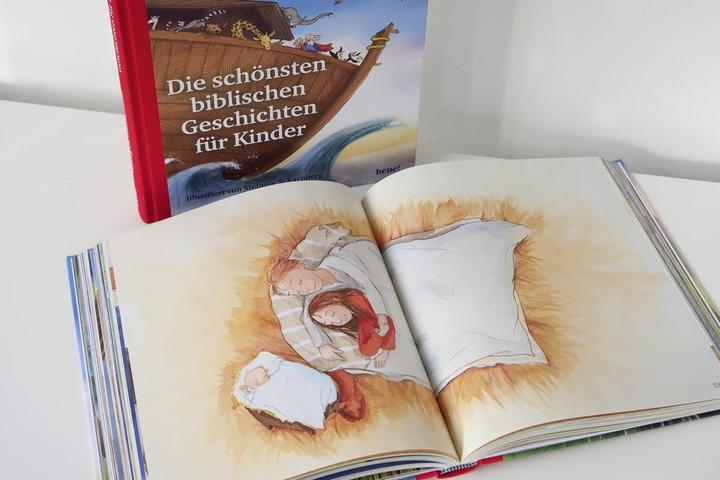 Actual product image Die schönsten biblischen Geschichten für Kinder (German, Margot Kässmann, Stefanie Scharnberg, 2024)