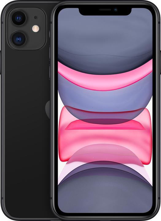 Image du produit Phone Recycle Solution iPhone 11 (64 Go, Noir, 6.10", Double SIM, 12 Mpx, 4G)