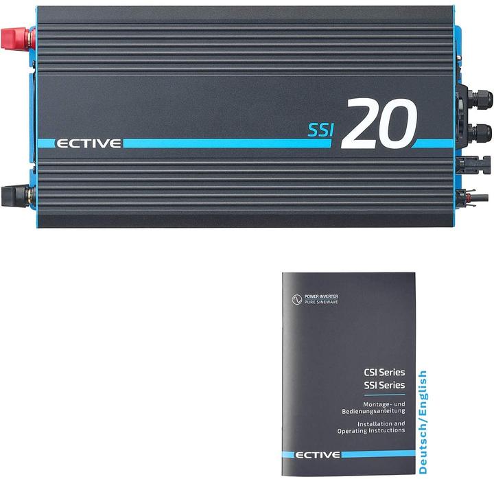 Immagine prodotto Ective Inverter a onda sinusoidale pura SSI 10 con regolatore di carica MPPT 1000W