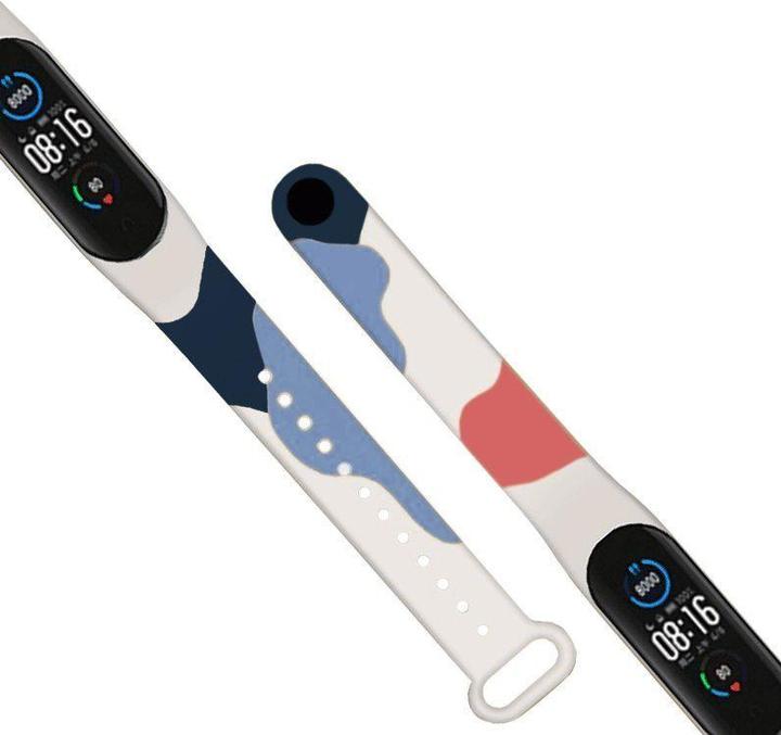 Immagine prodotto Hurtel Cinturino Moro per Xiaomi Mi Band 6 / Mi Band 5 Cinturino in silicone Camo Watch Bracelet (10) (Mi Volume 5, Xiaomi Mi Band 6)