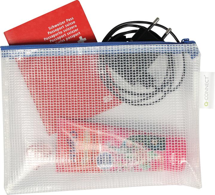 Produktbild Q-Connect Reissverschluss-Taschen (Dokumenten- & Geldtasche)