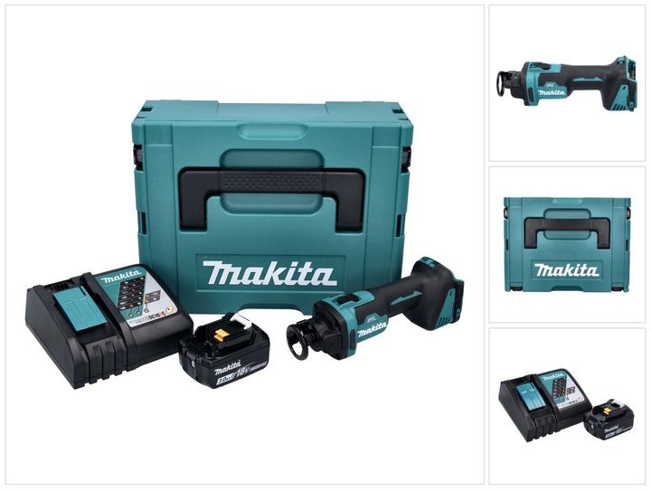 Produktbild Makita DCO 181 RF1J Akku Rotationsschneider 18 V 32000 U/min Brushless + 1x Akku 3.0 Ah + LadegerÃ¤