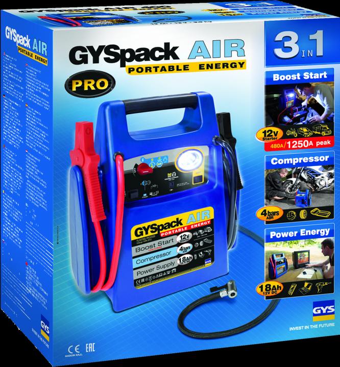 Actual product image GYS Battery charger Gyspack Air 400 (1250 A, 18000 mAh)
