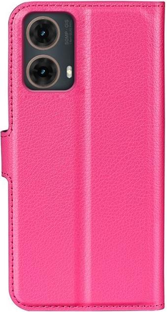 Produktbild MU Classic Litchi Leder Bookcover Series (Motorola Moto G85)
