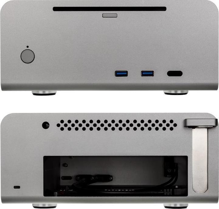 Actual product image Streacom ST-FC8T Alpha Optical Fanless HTPC Aluminium Case (Mini-ITX)