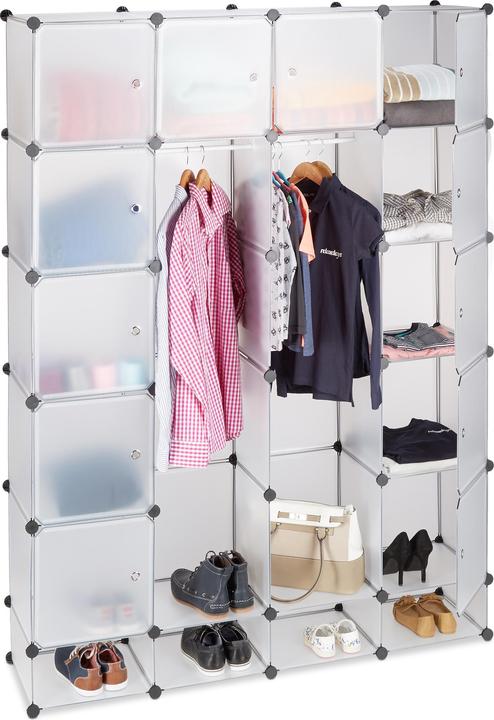 Relaxdays Modular Wardrobe System (145 x 36.5 x 198 cm)