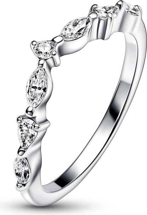 Produktbild Pandora Timeless Wish Sparkling Alternating Ring (58, 925 Silber)