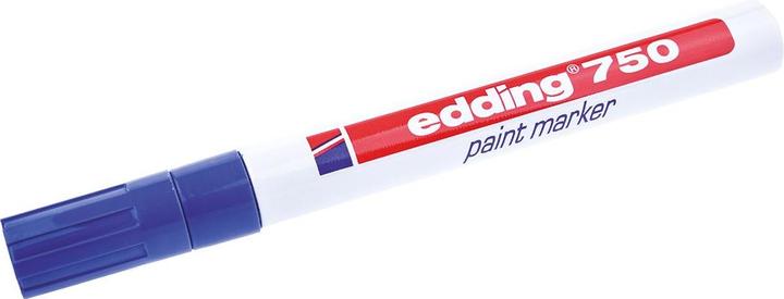 Actual product image Edding 750 gloss paint markers (Blue, 4 mm, 1 x)