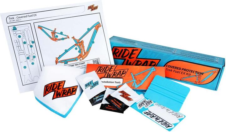 Produktbild Ride Wrap RideWrap Gloss Covered Frame Protection Kit designed to fit 2020-2021 Trek Fuel EX (One Size)