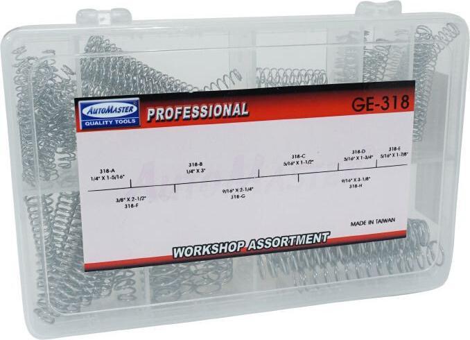 Produktbild P2R Packung mit 120 Druckfedern 8 Grössen (Ender)