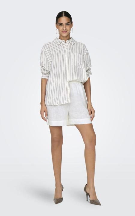Actual product image Only High waist linen blend shorts Casual shorts (M)