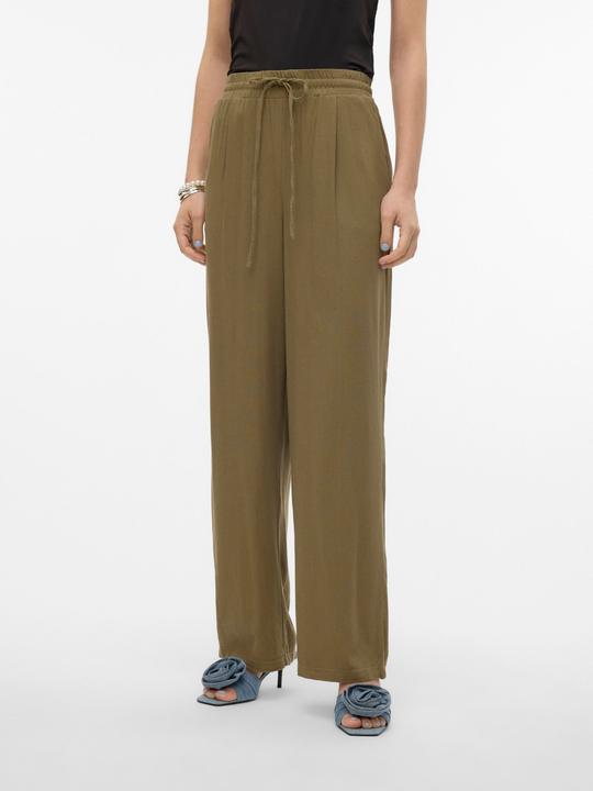 Immagine prodotto Vero Moda VMJESMILO Pantaloni a vita media Pantaloni a gamba larga (S)