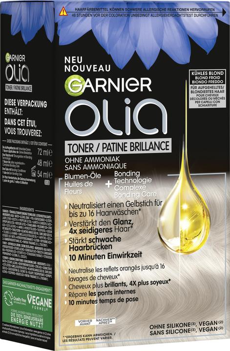 Actual product image Garnier Olia (9.1 Cool blonde)