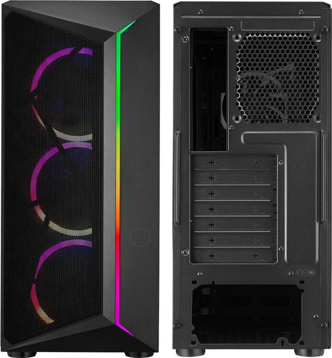 Actual product image Cooler Master Master CMP 510 ARGB (Mini-ITX, mATX, ATX)