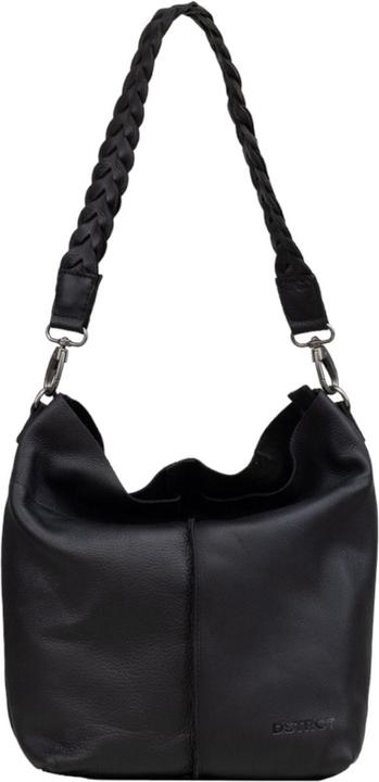 Image du produit DSTRCT grosse Umhängetaschen Damen - Leder - Preston Park - Schwarz