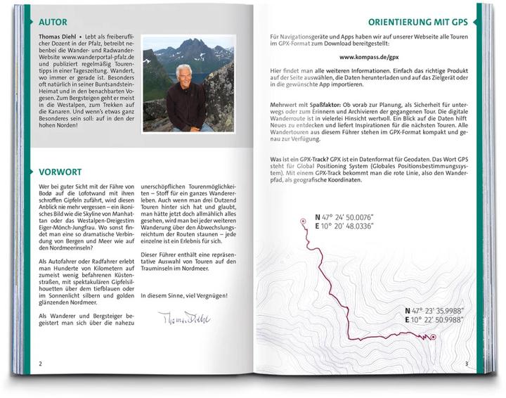 Produktbild Wanderführer 5982 Lofoten, Vesterålen und Senja, 70 Touren (Deutsch, Thomas Diehl, 2022)