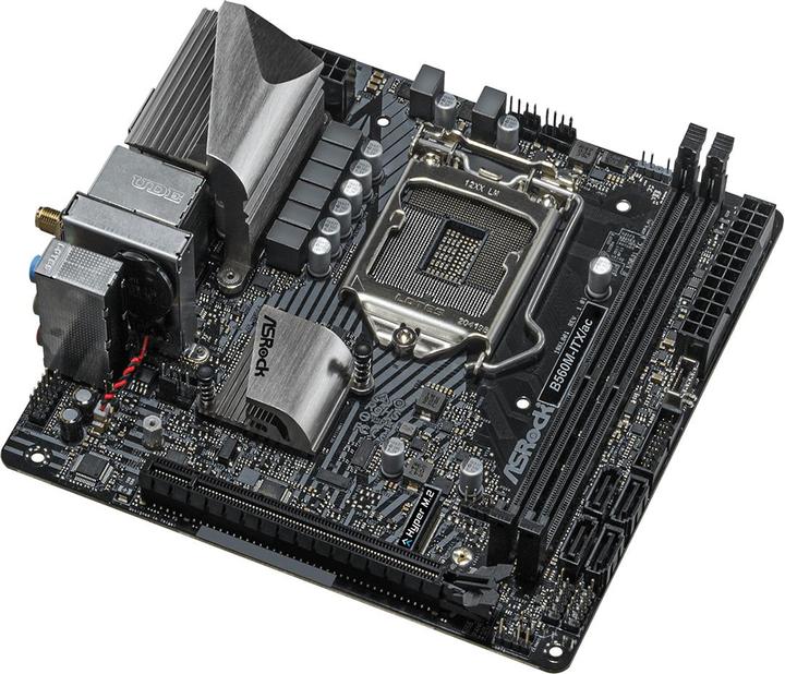 Produktbild AsRock MB -ITX/ac 1200 ITX HDMI/DP DDR4 (LGA 1200, Intel B560, Mini-ITX)