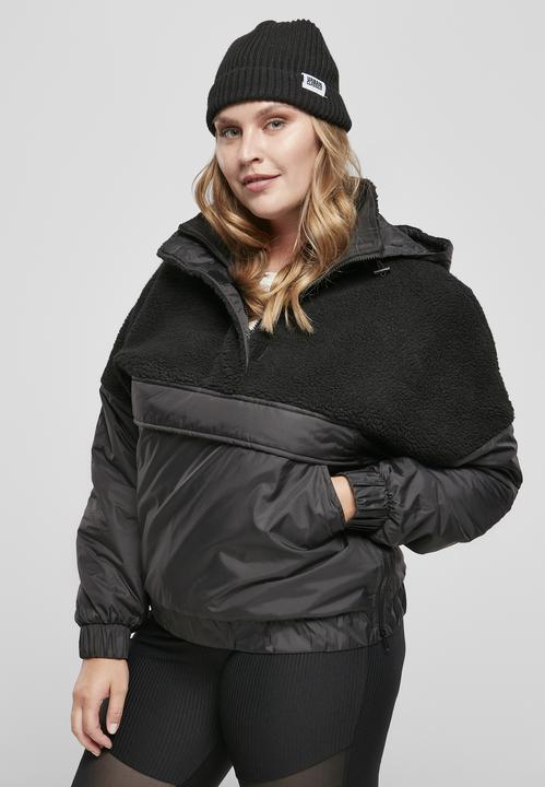 Produktbild Urban Classics Ladies Sherpa Mix Pull Over Jacket (S)