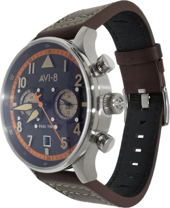 Actual product image AVI-8 AV-4088-07 Hawker Hurricane Dual-Time (Pilot watch)