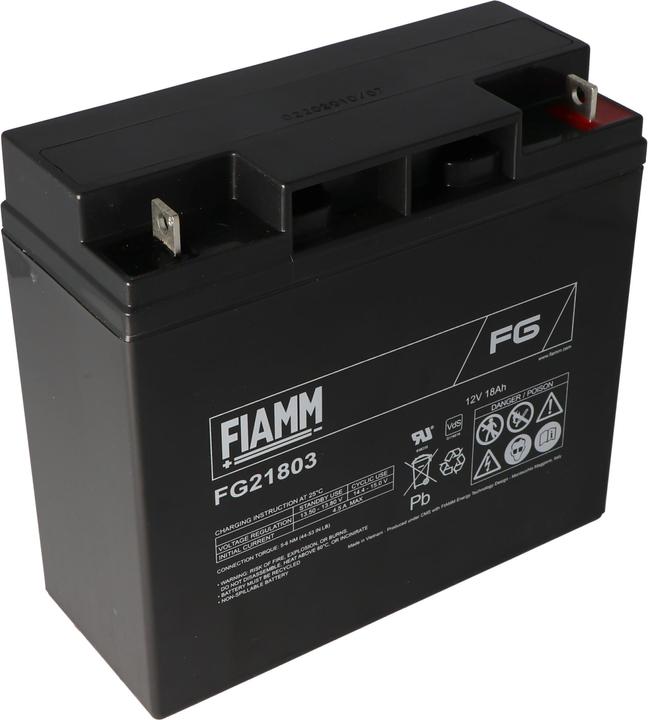 Produktbild Fiamm FG21803 12V Akku 18Ah, nicht geeignet als Starter-Batterie (12 V, 18 Ah)