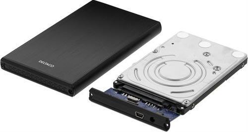 Actual product image Deltaco MAP-GD28U3 - HDD Enclosure - 2.5 Inch - Serial ATA III - USB Connectivity - Weak (2.5")